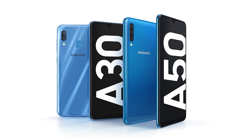 Samsung Galaxy A30 e Samsung Galaxy A50