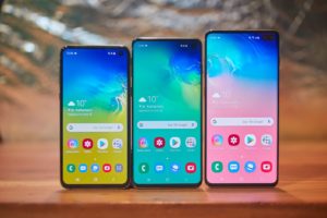 Samsung Galaxy S10 lineup