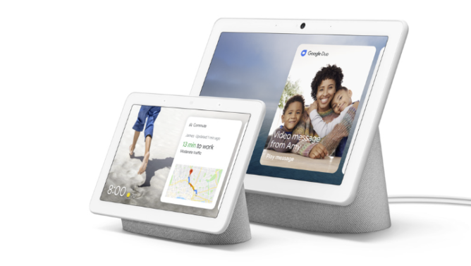 Google Nest Hub e Google Nest Hub Max