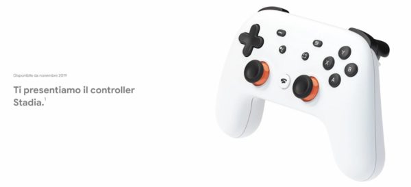 Google Stadia controller