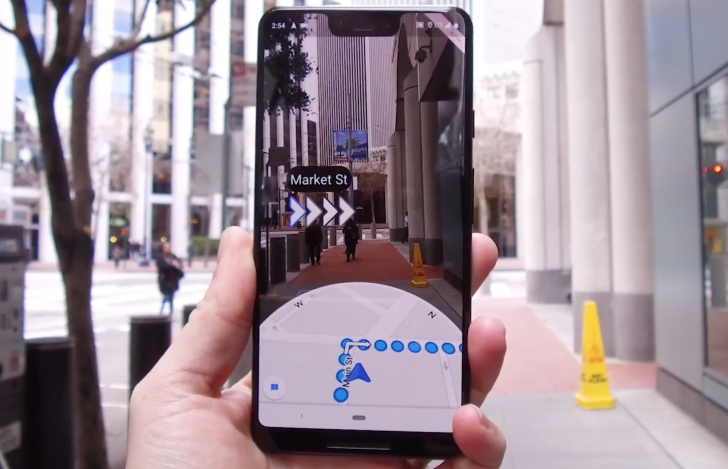 Google Maps AR