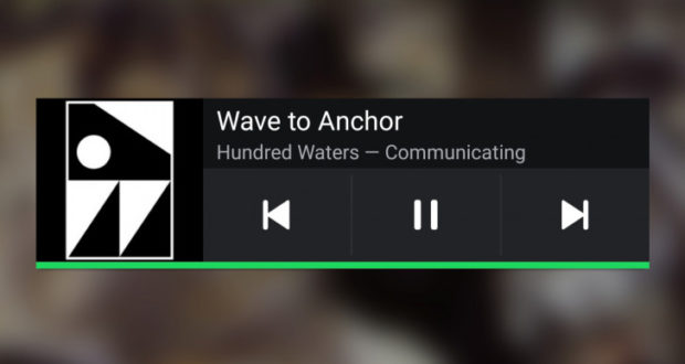 Spotify widget