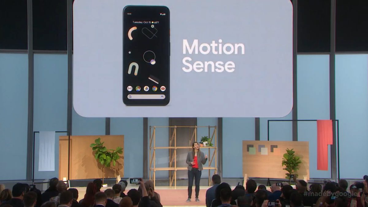 Google Pixel 4 Motion Sense