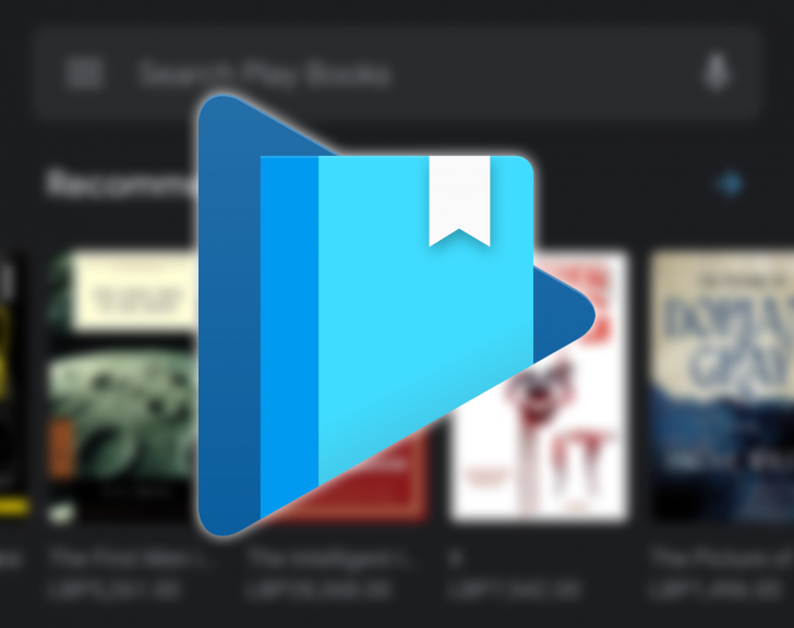 Google Play Libri Dark Mode