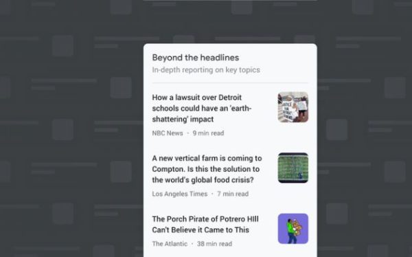 Google News Beyond the Headlines