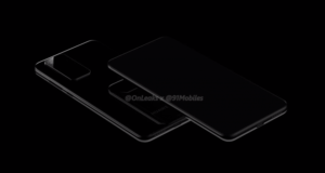 Huawei P40 e Huawei P40 Pro render