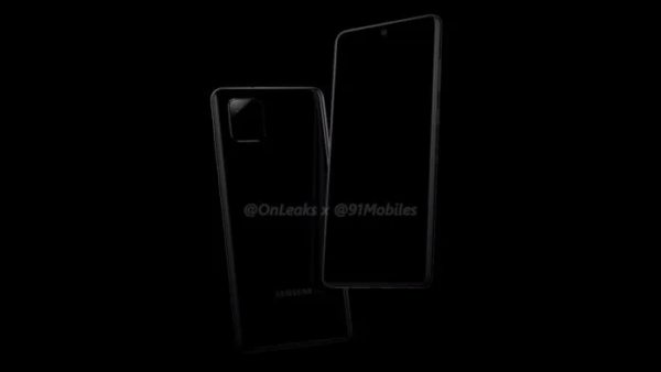 Samsung Galaxy Note 10 Lite render