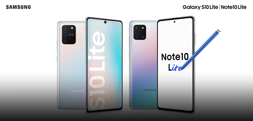Samsung Galaxy Note 10 Lite e Samsung Galaxy S10 Lite