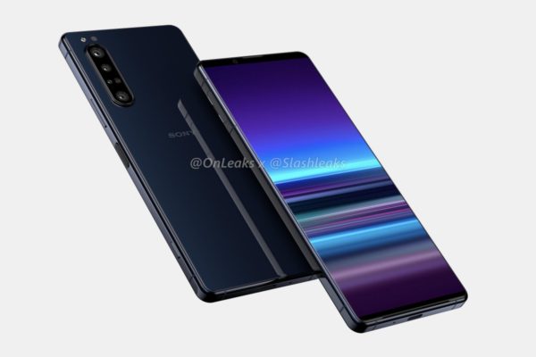 Sony Xperia 5 Plus render