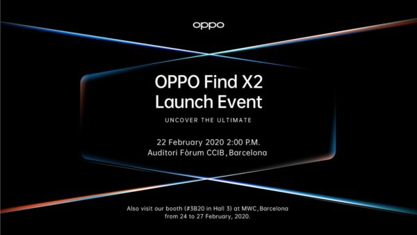 OPPO Find X2 presentazione MWC 2020