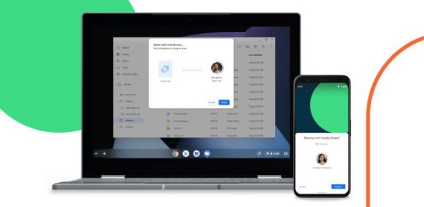 Nearby Share Android Chromebook