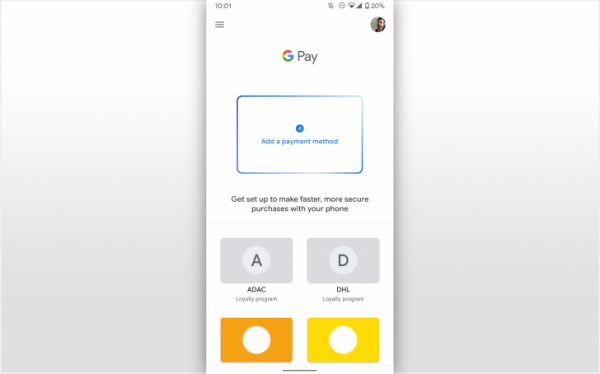 Google Pay new UI