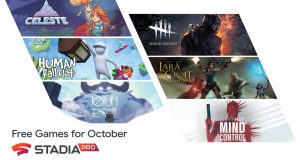Google Stadia Pro giochi gratis ottobre 2020