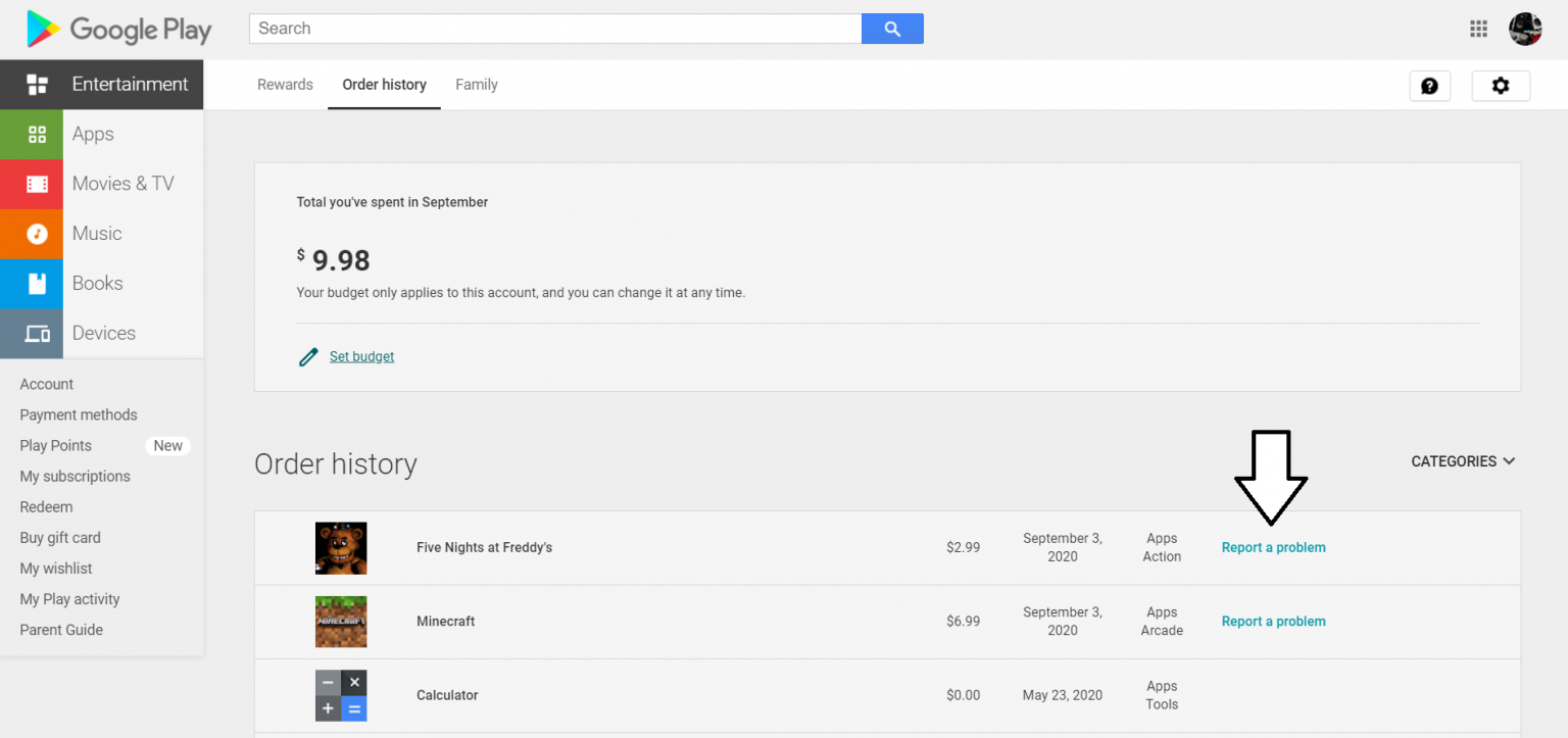 google play store refund google play store refund