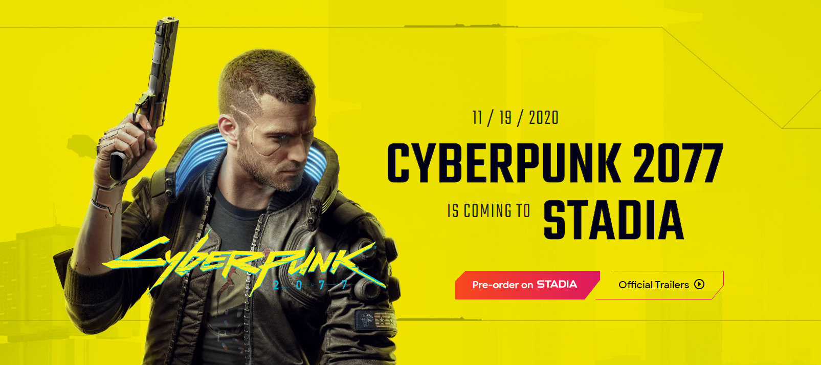 Cyberpunk 2077 Google Stadia