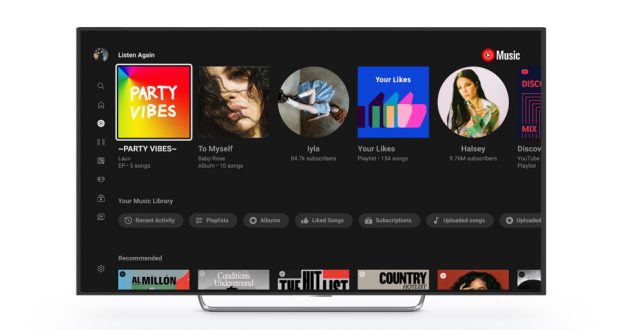 YouTube Music Smart TV