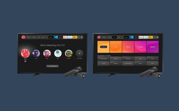 Amazon Fire Tv UI novità