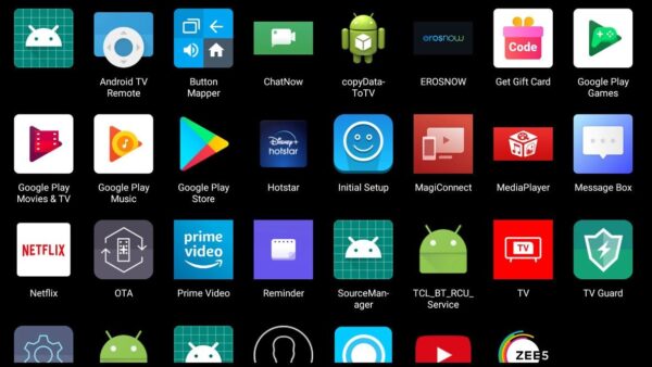 App launcher for TV