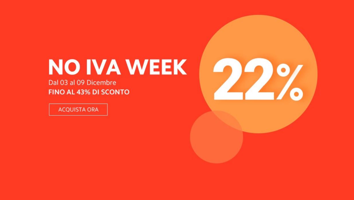 Offerte xiaomi no iva week dicembre 2020