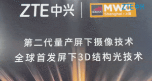 ZTE fotocamera in-display 2° gen