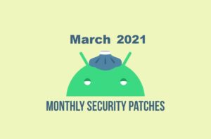 Patch di sicurezza marzo 2021