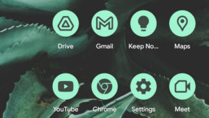 Android 12 tema dinamico icone applicazioni