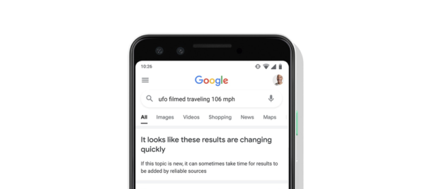 Google novità ricerca eventi in rapida evoluzione