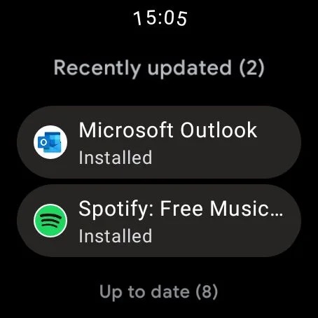 Play Store WearOS 3.0