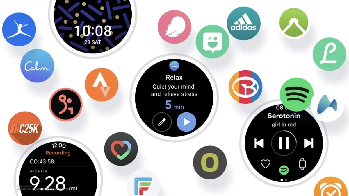 Wear OS con OneUI Watch