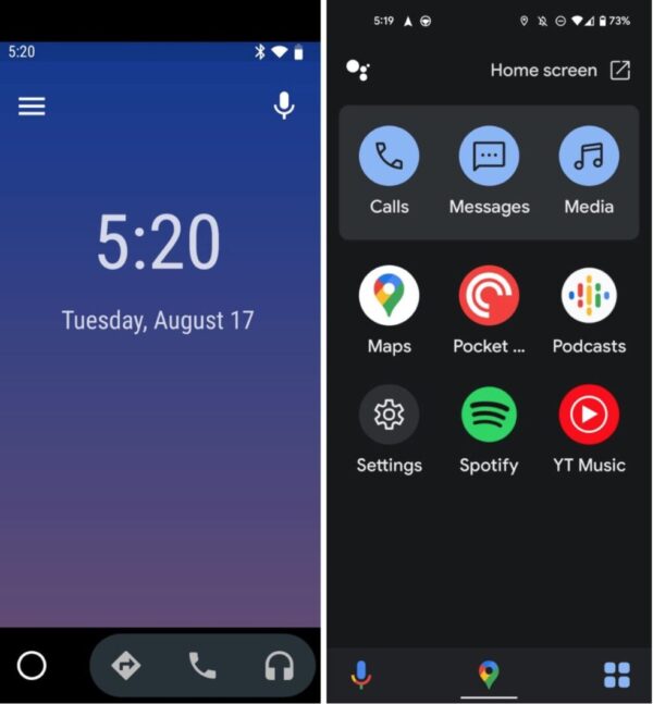 Android Auto vs Assistant Driving Mode