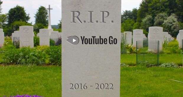 YouTube GO fine supporto