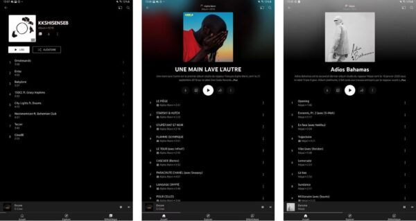 YouTube Music nuova UI tablet