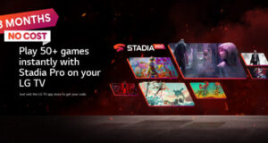 LG Google Stadia Pro 3 mesi gratis