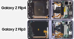 Samsung Galaxy Z Flip 4 vs Samsung Galaxy Z Flip 3 teardown