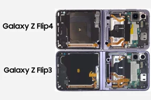 Samsung Galaxy Z Flip 4 vs Samsung Galaxy Z Flip 3 teardown