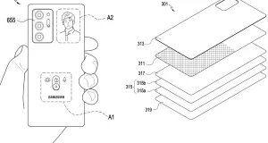 Samsung brevetto smartphone display trasparente