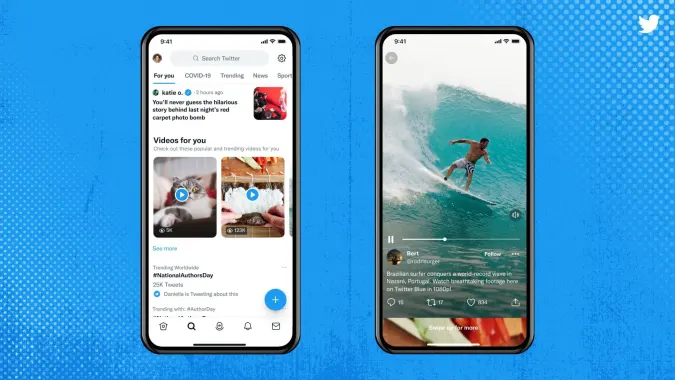 Twitter video verticali in stile TikTok