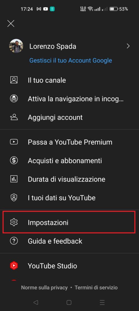 Come cancellare la cronologia di YouTube (3)