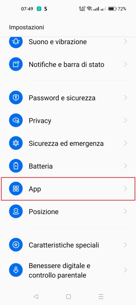 Come disinstallare un'app su Android