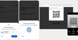 Google Passkey Android e Chrome