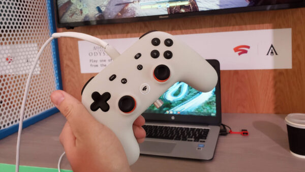 Google Stadia Controller via USB-C
