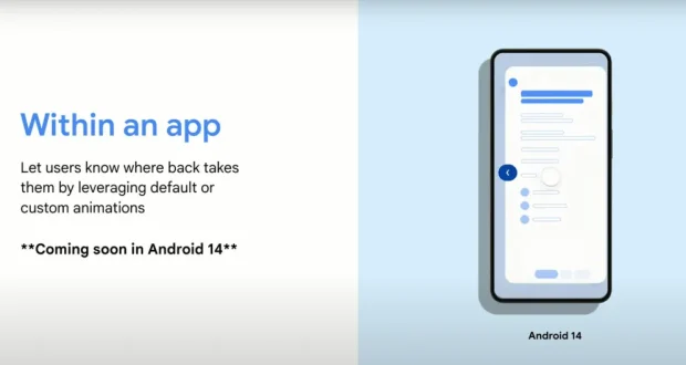 Android-14-predictive-back-gesture