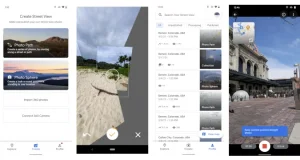 Google Street View applicazione abbandonata