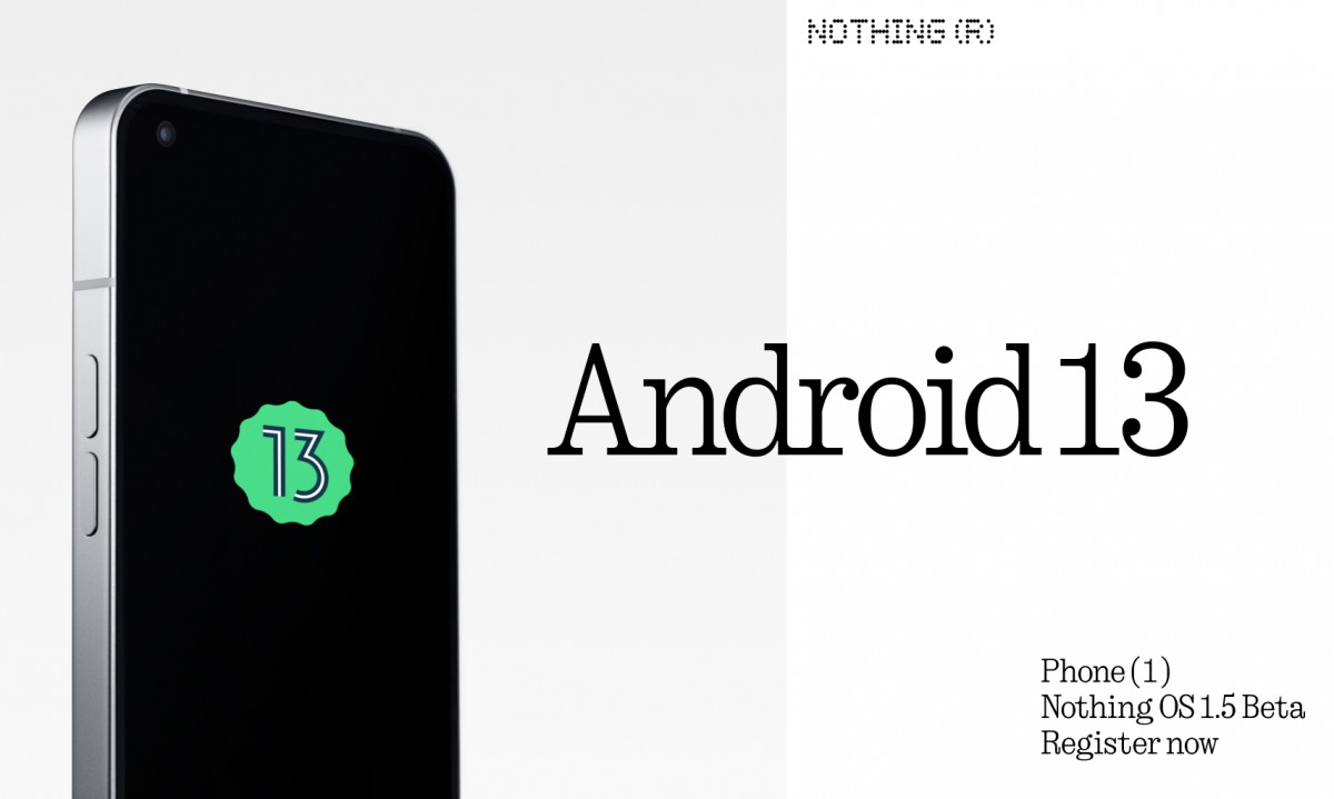 Nothing Phone (1) Android 13 Beta