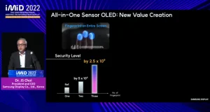 Samsung OLED 2.0 sensori di impronte multipli