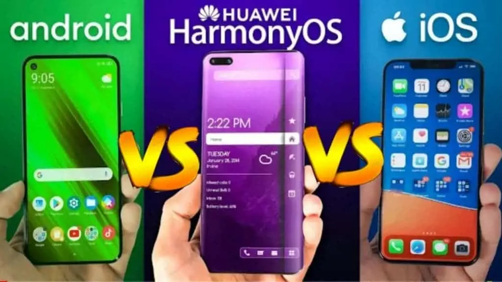 Huawei spiega la differenza fra iOS, Android e HarmonyOS (1)