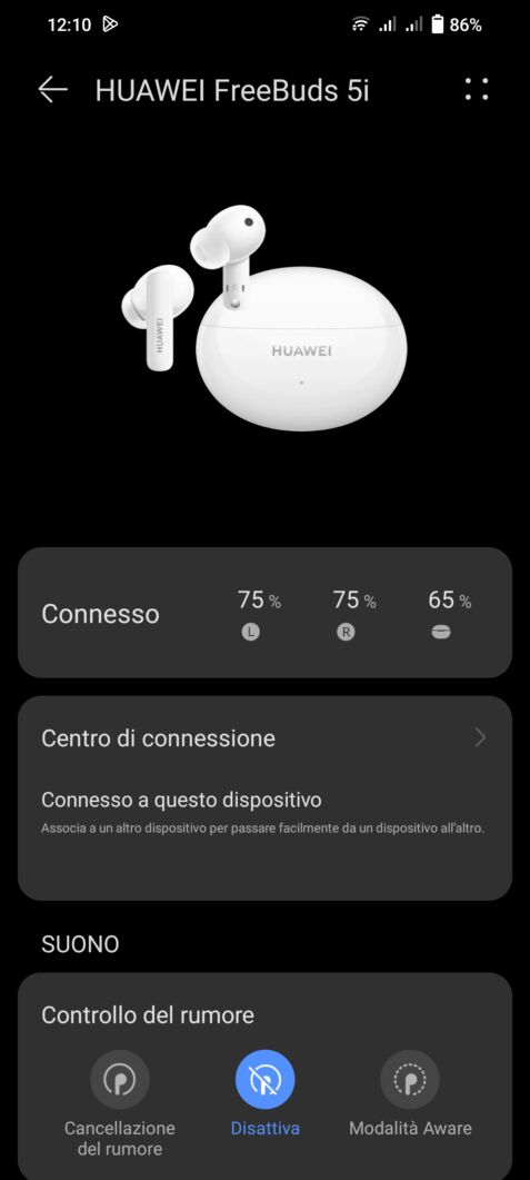 Recensione Huawei FreeBuds 5i (4)