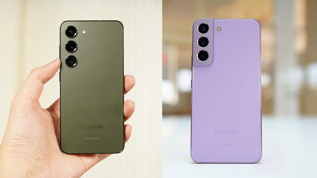 Samsung Galaxy S23 vs Galaxy S22
