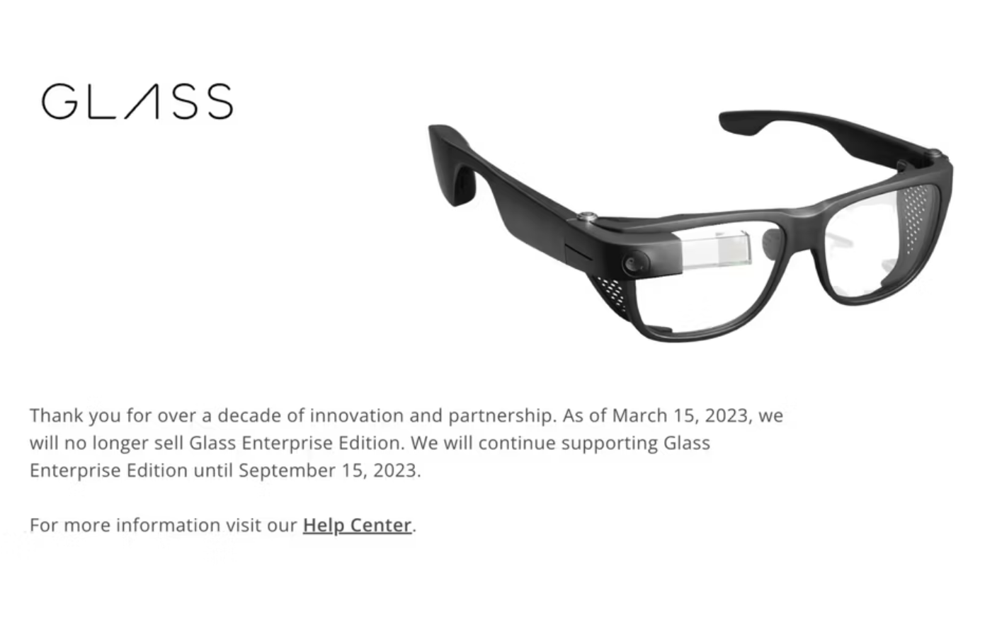 Google Glass Enterprise Edition