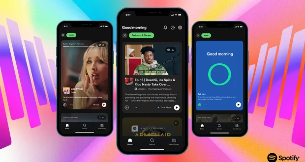 Spotify nuova home screen